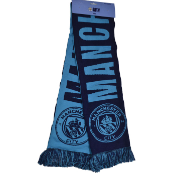 Manchester City zimski šal Wordmark