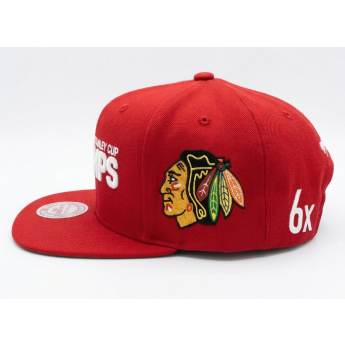 Chicago Blackhawks šilterica ravnog oboda Winners Circle Snapback red