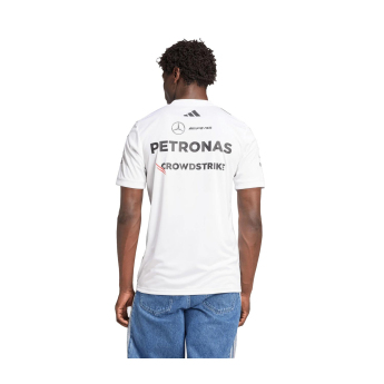Mercedes AMG Petronas muška majica white official Teamline Replica F1 Team 2025
