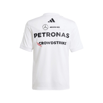 Mercedes AMG Petronas dječja majica white official Teamline Replica F1 Team 2025