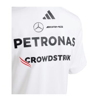 Mercedes AMG Petronas dječja majica white official Teamline Replica F1 Team 2025