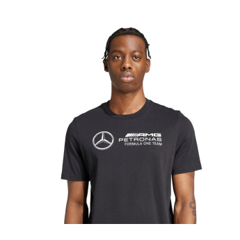 Mercedes AMG Petronas muška majica Logo black F1 Team 2025