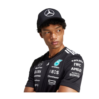 Mercedes AMG Petronas kapa za bejzbol Star Trucker black F1 Team 2025