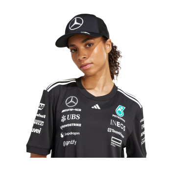 Mercedes AMG Petronas kapa za bejzbol Star Trucker black F1 Team 2025