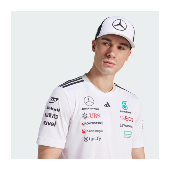 Mercedes AMG Petronas kapa za bejzbol Star Trucker white F1 Team 2025