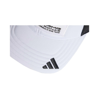 Mercedes AMG Petronas kapa za bejzbol Logo Trucker white F1 Team 2025