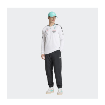 Mercedes AMG Petronas muška majica dugih rukava white official Teamline Replica F1 Team 2026