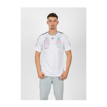 Mercedes AMG Petronas muška majica white official Teamline Replica F1 Team 2026