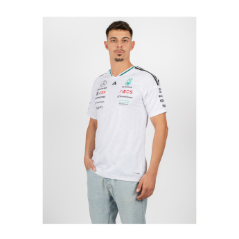 Mercedes AMG Petronas muška majica white official Teamline Replica F1 Team 2026