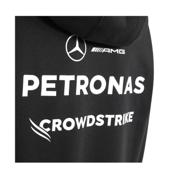 Mercedes AMG Petronas dječja majica s kapuljačom black official Teamline Replica F1 Team 2026