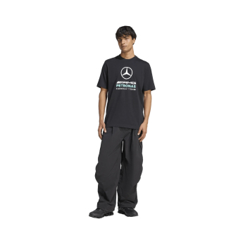 Mercedes AMG Petronas pánské tričko Large Logo black F1 Team 2026