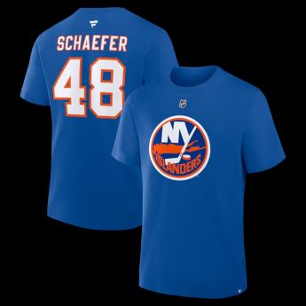 New York Islanders muška majica Fanatics Authentic Stack Name & Number T-Shirt - Royal