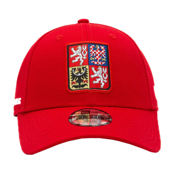 Nogometne reprezentacije dječja baseball kapa sa šiltom Czech republic 9forty scarlet