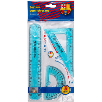 FC Barcelona ravnalo set 3pcs