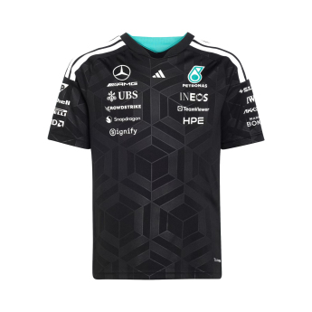 Mercedes AMG Petronas dječja majica black official Teamline Replica F1 Team 2026