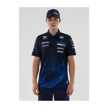 Williams Martini Racing muška polo majica blue official Teamline Replica F1 Team 2026