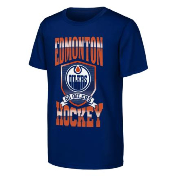 Edmonton Oilers dječja majica Big Shield Ss