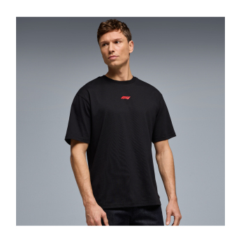 Formule 1 muška majica Racing Line black 2026