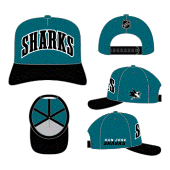San Jose Sharks dječja baseball kapa sa šiltom Mvp Pro Pinch
