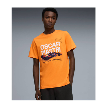 Mclaren Honda muška majica Oscar Piastri orange F1 Team 2026