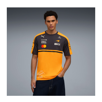 Mclaren Honda muška majica Oscar Piastri #81 official Teamline Replica F1 Team 2026