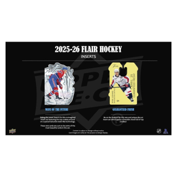 NHL boxovi NHL hokejske karte 2025-26 Upper Deck Flair Hockey Hobby Box