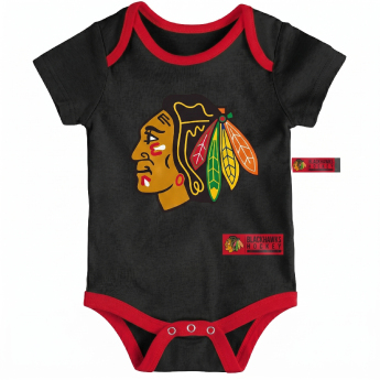 Chicago Blackhawks dječji bodi 3 pcs Triple Clappers Creeper