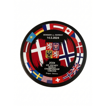 Hokejaške reprezentacije pak Ice Hockey World Championship Czechia MS 2024 Dueling 14.5.2024 Denmark vs. Norway