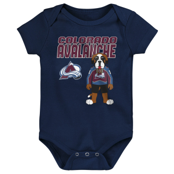 Colorado Avalanche dječji bodi Littlest Player 3Pk Creeper Se