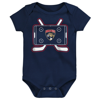 Florida Panthers dječji bodi Littlest Player 3Pk Creeper Se