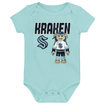 Seattle Kraken dječji bodi Littlest Player 3Pk Creeper Se