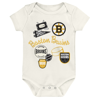 Boston Bruins dječji bodi Littlest Player 3Pk Creeper Se