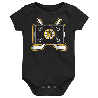 Boston Bruins dječji bodi Littlest Player 3Pk Creeper Se
