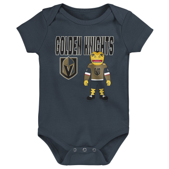 Vegas Golden Knights dječji bodi Littlest Player 3Pk Creeper Se