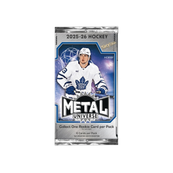 NHL boxovi NHL hokejske karte 2025-26 Upper Deck Skybox Metal Universe Hobby Box