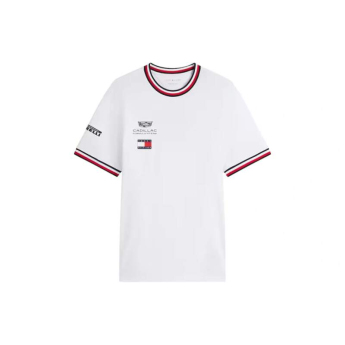 Cadillac F1 pánské tričko official Teamline Replica white F1 Team 2026