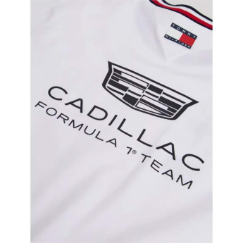 Cadillac F1 muška majica Valtteri Bottas #77 official Teamline Replica white F1 Team 2026