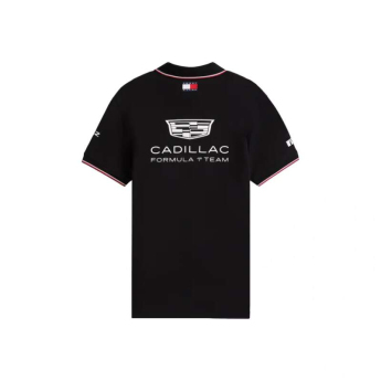 Cadillac F1 muška polo majica Sergio Perez #11 official Teamline Replica black F1 Team 2026