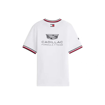 Cadillac F1 ženska majica official Teamline Replica white F1 Team 2026