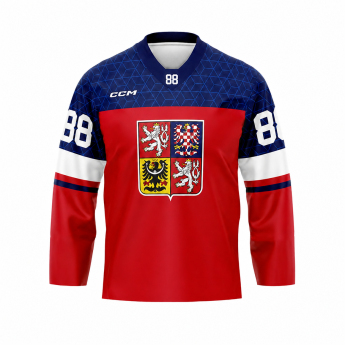 Hokejaške reprezentacije hokejaški dres Czech republic Olymp 2026 David Pastrňák red
