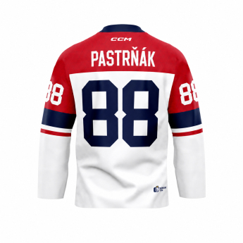 Hokejaške reprezentacije hokejaški dres Czech republic Olymp 2026 David Pastrňák white
