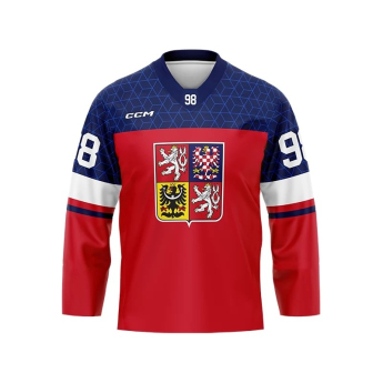 Hokejaške reprezentacije hokejaški dres Czech republic Olymp 2026 Martin Nečas red