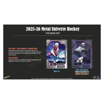 NHL boxovi NHL hokejske karte 2025-26 Upper Deck Skybox Metal Universe Blaster Box