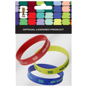 SP 2026 (World Cup) set od 3 narukvice Silicone