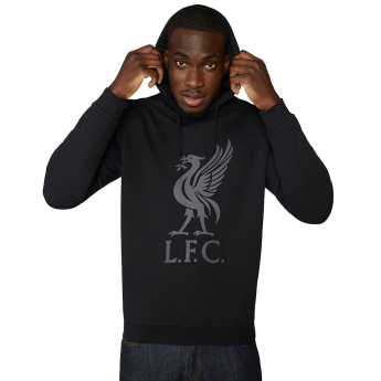 FC Liverpool muška majica s kapuljačom Liverbird black
