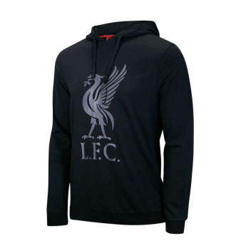 FC Liverpool muška majica s kapuljačom Liverbird black