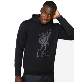 FC Liverpool muška majica s kapuljačom Liverbird black