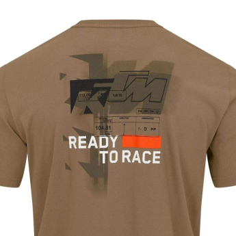 Red Bull KTM muška majica logo adventure brown 2026
