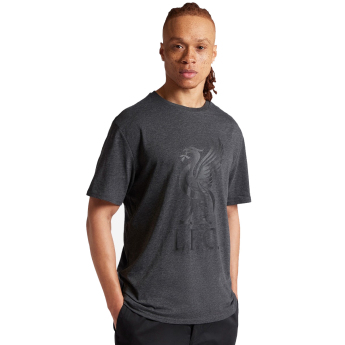 FC Liverpool muška majica Liverbird charcoal