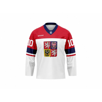 Hokejaške reprezentacije hokejaški dres Roman Červenka #10 CCM Fandres replica 2026 white